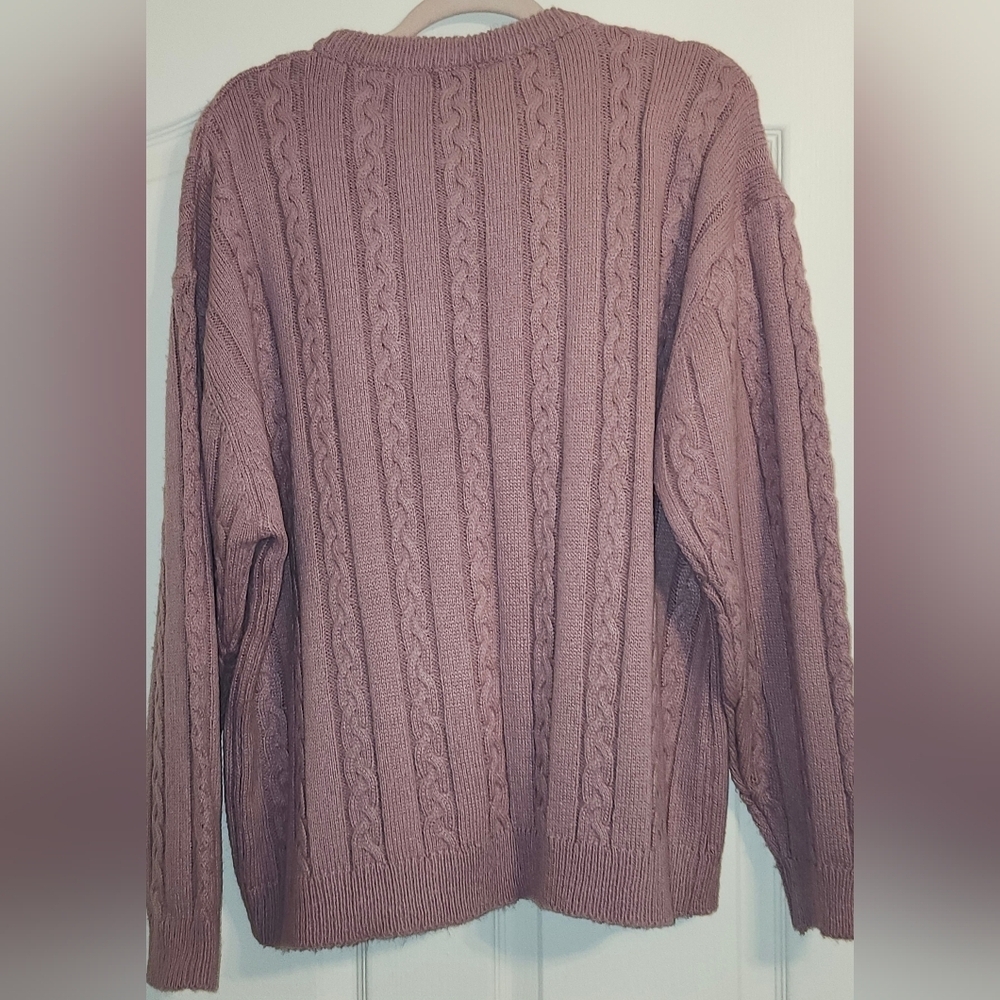Ashley Stewart Cable Knit Sweater NWOT